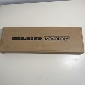 MSCHF Blur Monopoly Limited Edition Set UNOPENED SHIPPING BOX